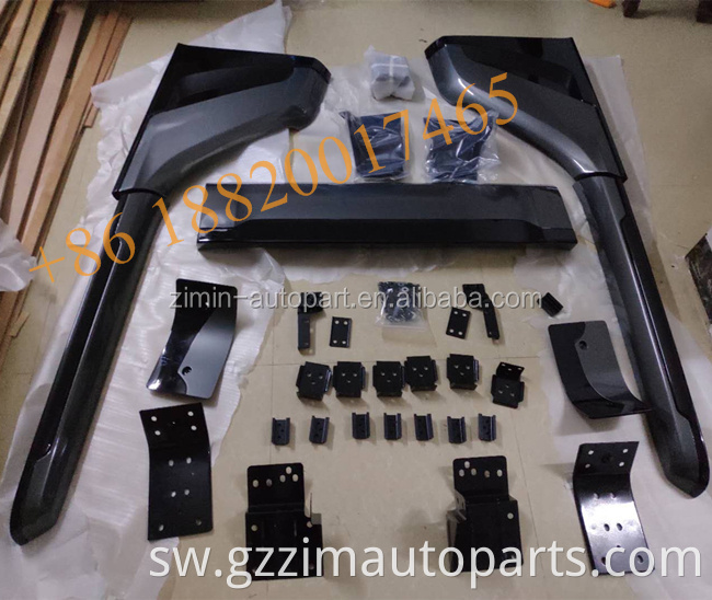 4x4 mpya zaidi ya kuchukua mtindo wa kawaida wa ABS Nyeusi/ Fedha kwa Hilux Revo 2021 na/ bila Mwanga